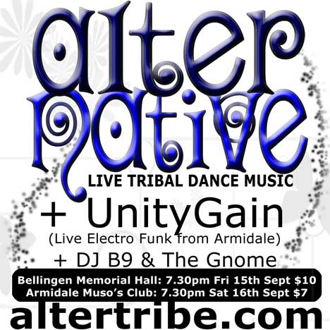 Alter Native (Live tribal dance music)